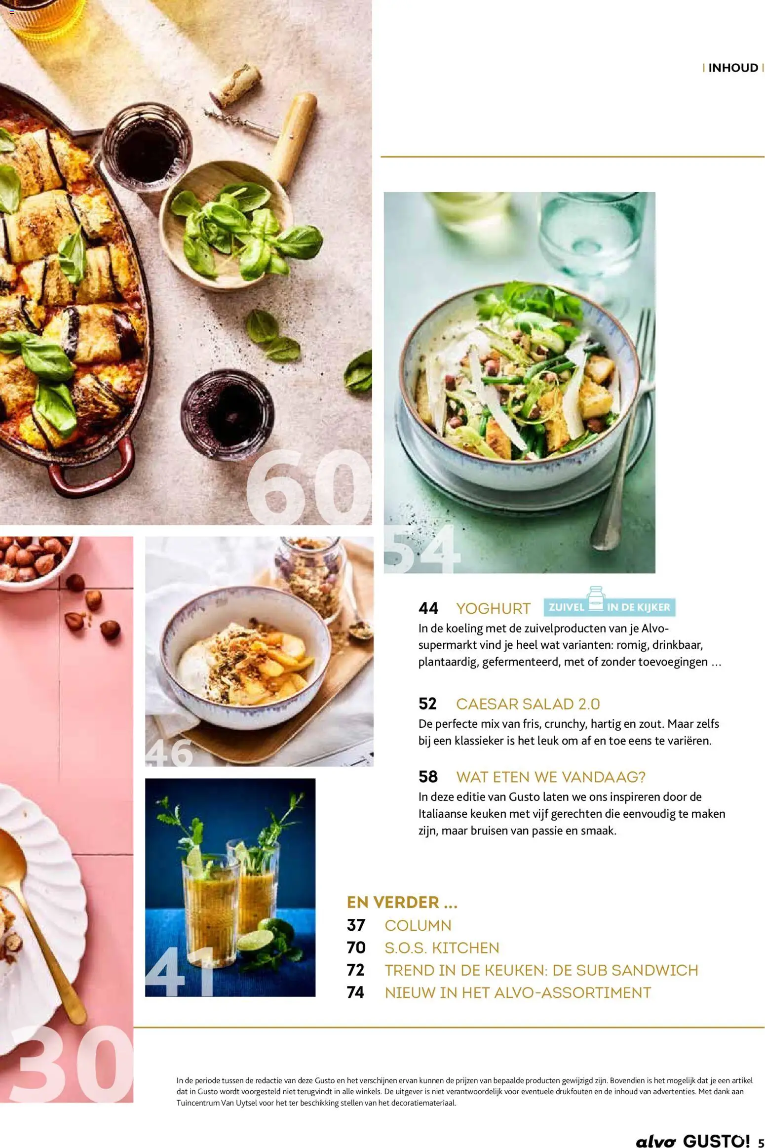 {H1} | Pagina: 5 | Producten: Sandwich, Zuivel, Yoghurt