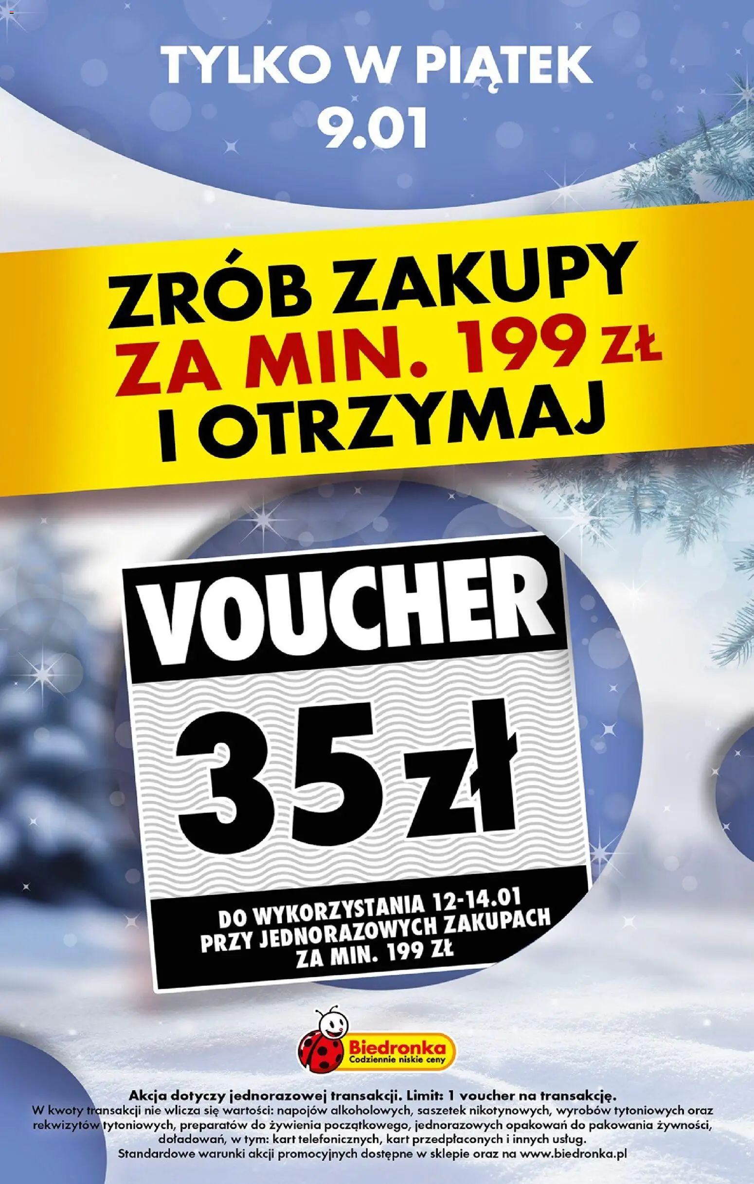 Biedronka gazetka - Tani weekend od 09.01.2026 | Strona: 3