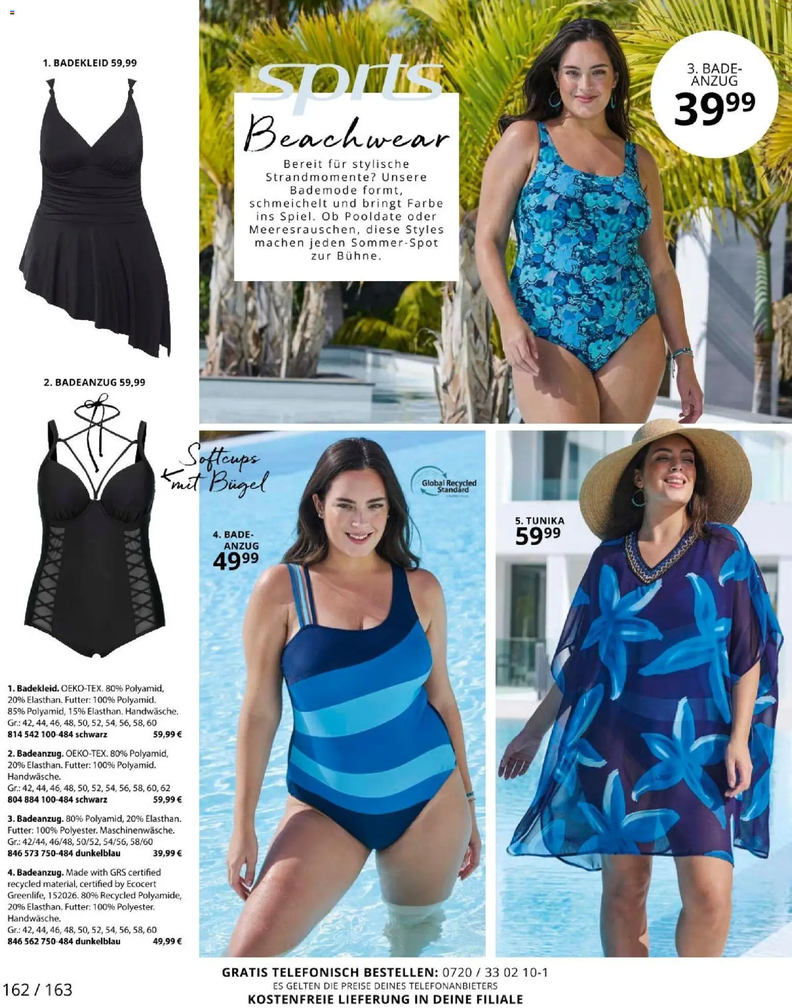 Ulla Popken akciós ujság - amely érvényes a következő dátumtól: 01.04.2026 | Oldal: 162 | Termékek: Tunika