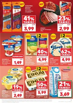 Kaufland gazetka od 17.07.2025 | Strona: 5 | Produkty: Maślanka, Ser camembert, Kabanosy, Jogurt owocowy