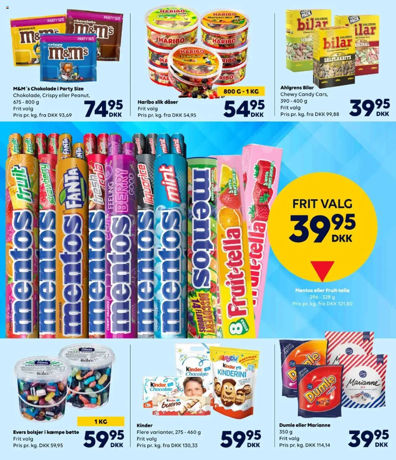 Bordershop tilbudsavis – gyldig fra 01.10.2025 | Side: 4 | Produkter: Chokolade, Juice, Fanta, Bolsjer