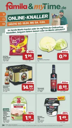 Famila Nordwest Wochenangebote ab 07.04.2026 gültig | Seite: 37 | Produkte: Franziskaner, Weißbier, Salami, Schinken