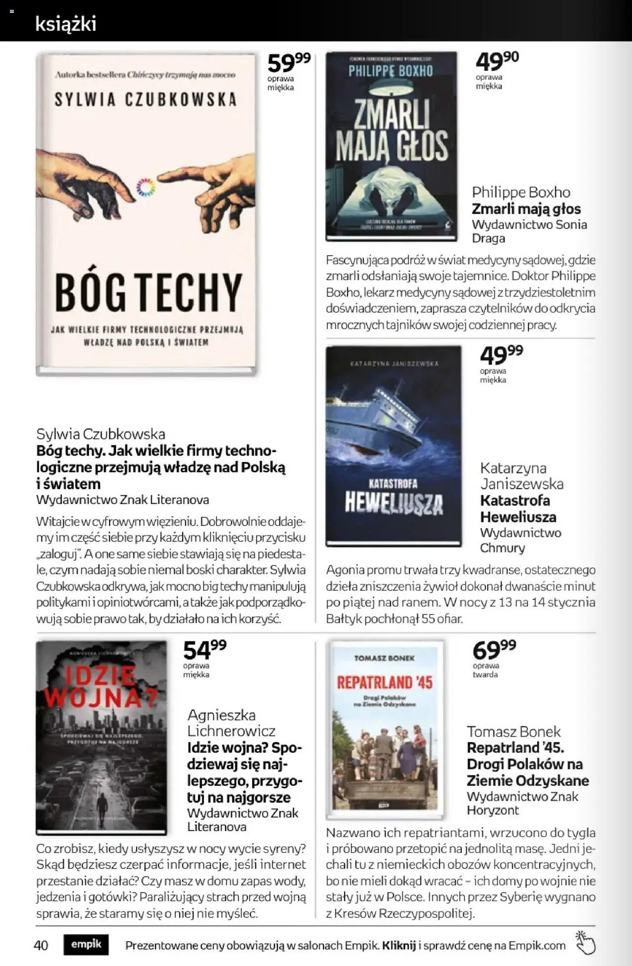 Empik promocje od 21.05.2025 | Strona: 40 | Produkty: Książki