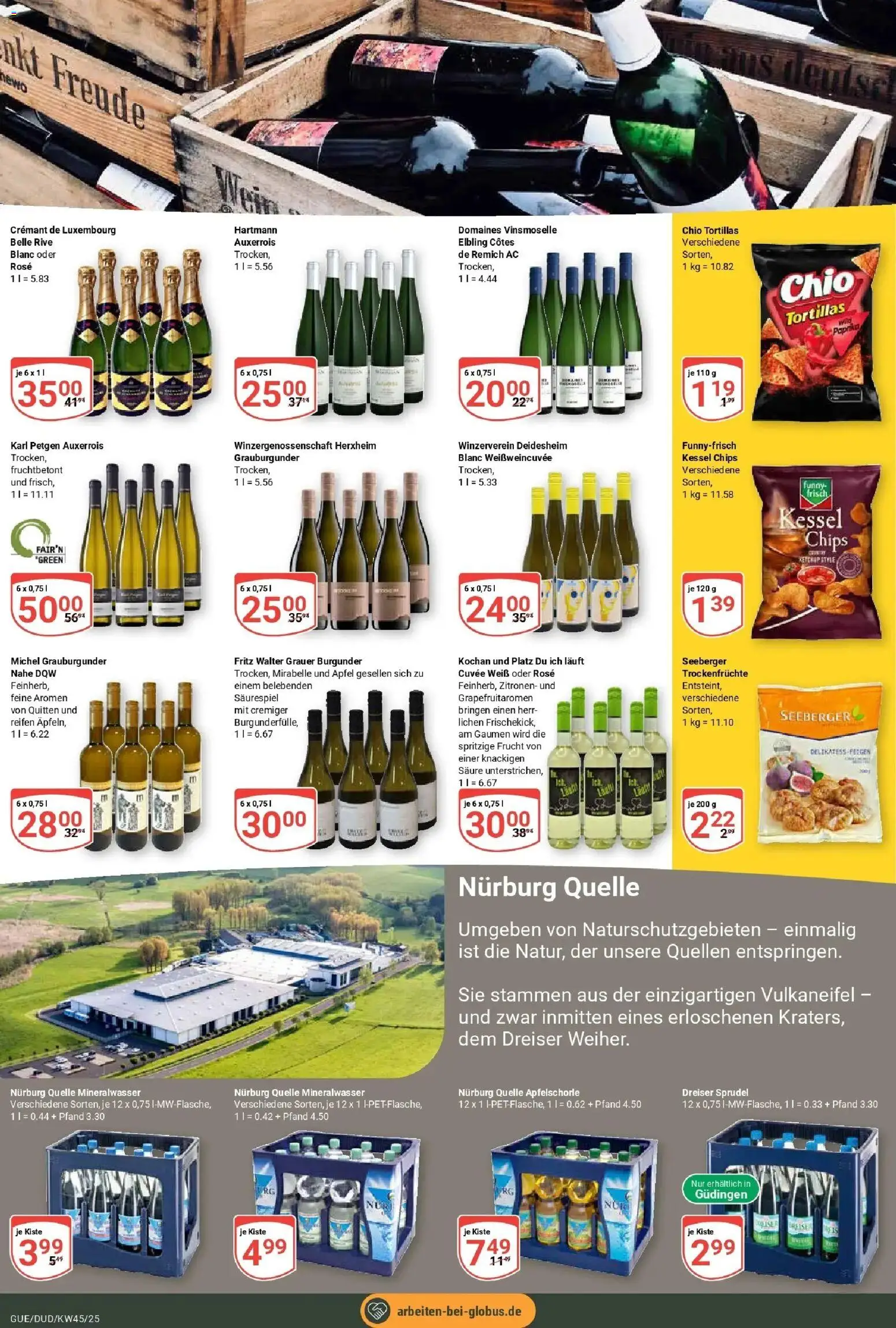 Globus prospekt Saarbrücken-Dudweiler	 (ab 02.11.2025) » Angebote online | Seite: 17 | Produkte: Funny frisch, Äpfel, Paprika, Chips