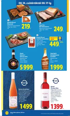 Lidl akciós ujság - amely érvényes a következő dátumtól: 14.08.2025 | Oldal: 22