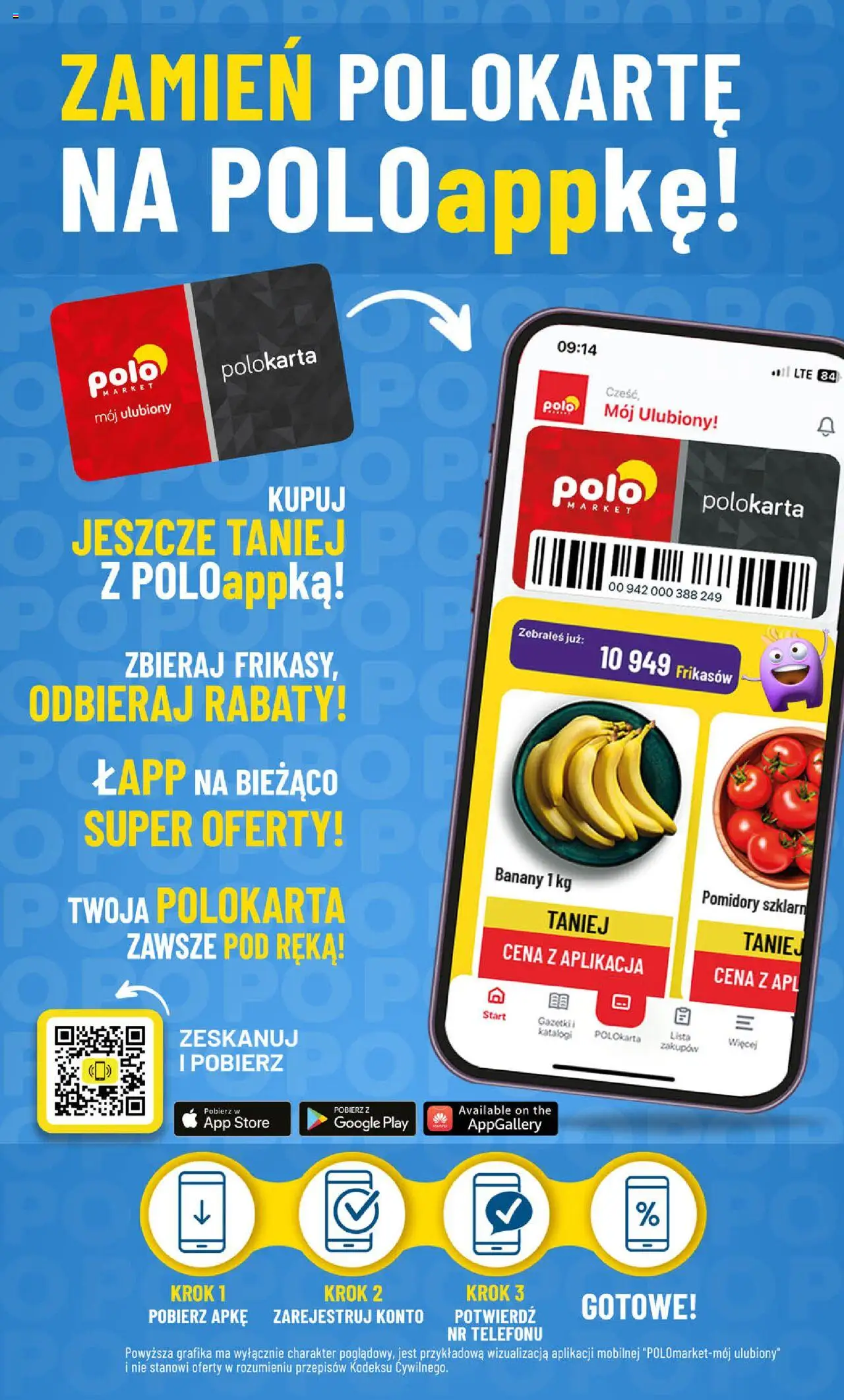 POLOmarket Gazetka - Frikasowe Hity od 08.10.2025 | Strona: 2 | Produkty: Pomidory, Banany