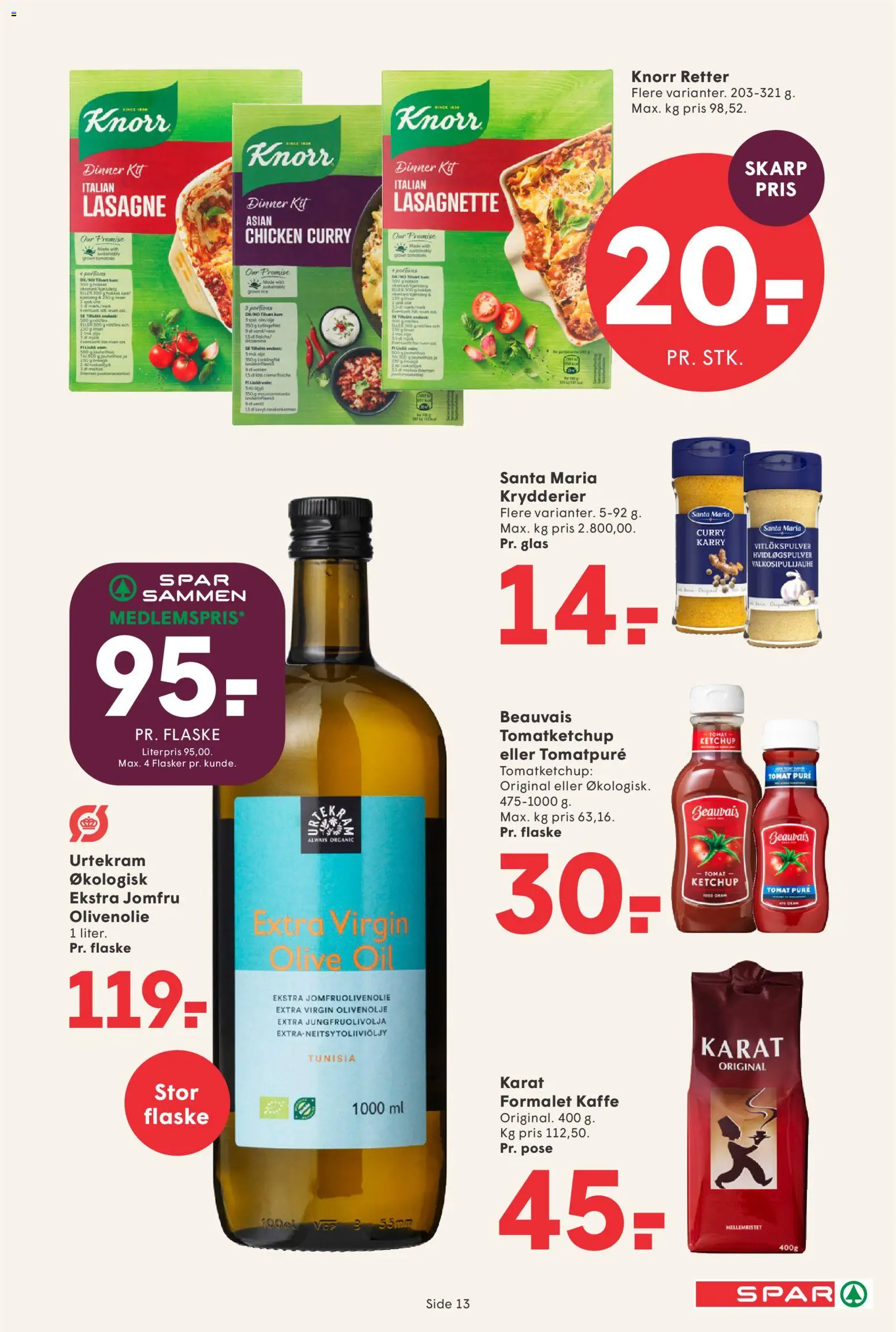 Spar tilbudsavis – gyldig fra 23.01.2026 | Side: 13