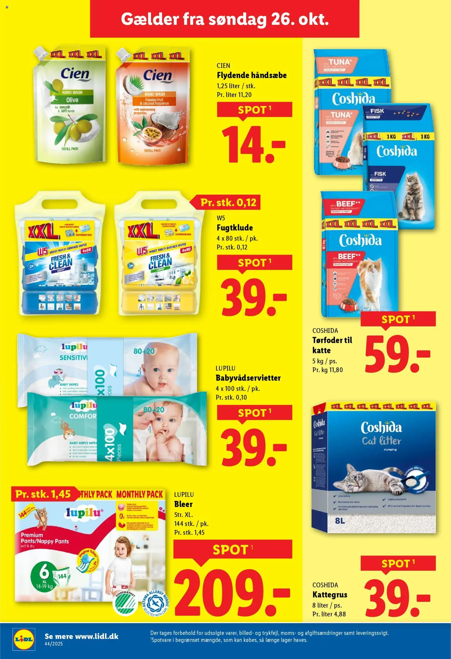 Lidl tilbudsavis – gyldig fra 26.10.2025 | Side: 11 | Produkter: Fisk, Is, Søm