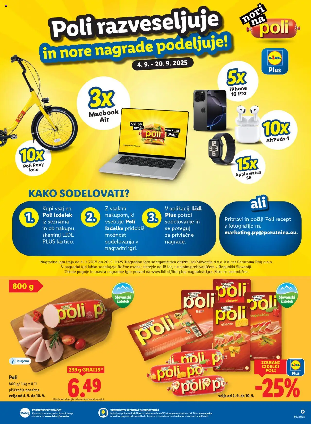 Novi Lidl katalog ponudbe – veljaven od 04.09.2025 | Stran: 11 | Izdelki: Igra