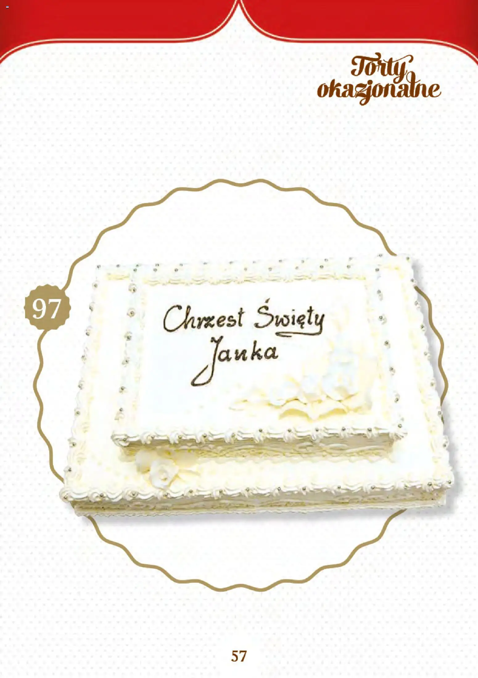 Topaz gazetka - Torty od 27.04.2026 | Strona: 57