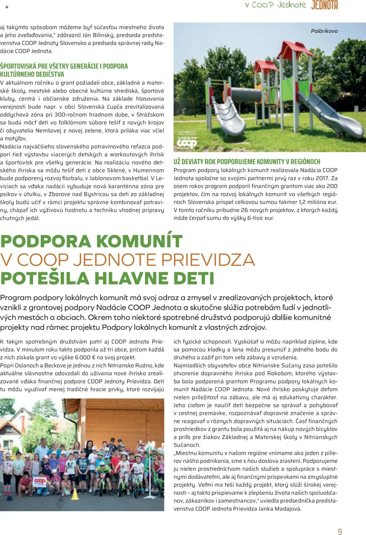 COOP Jednota časopis │ platný od 01.08.2025 | Strana: 9