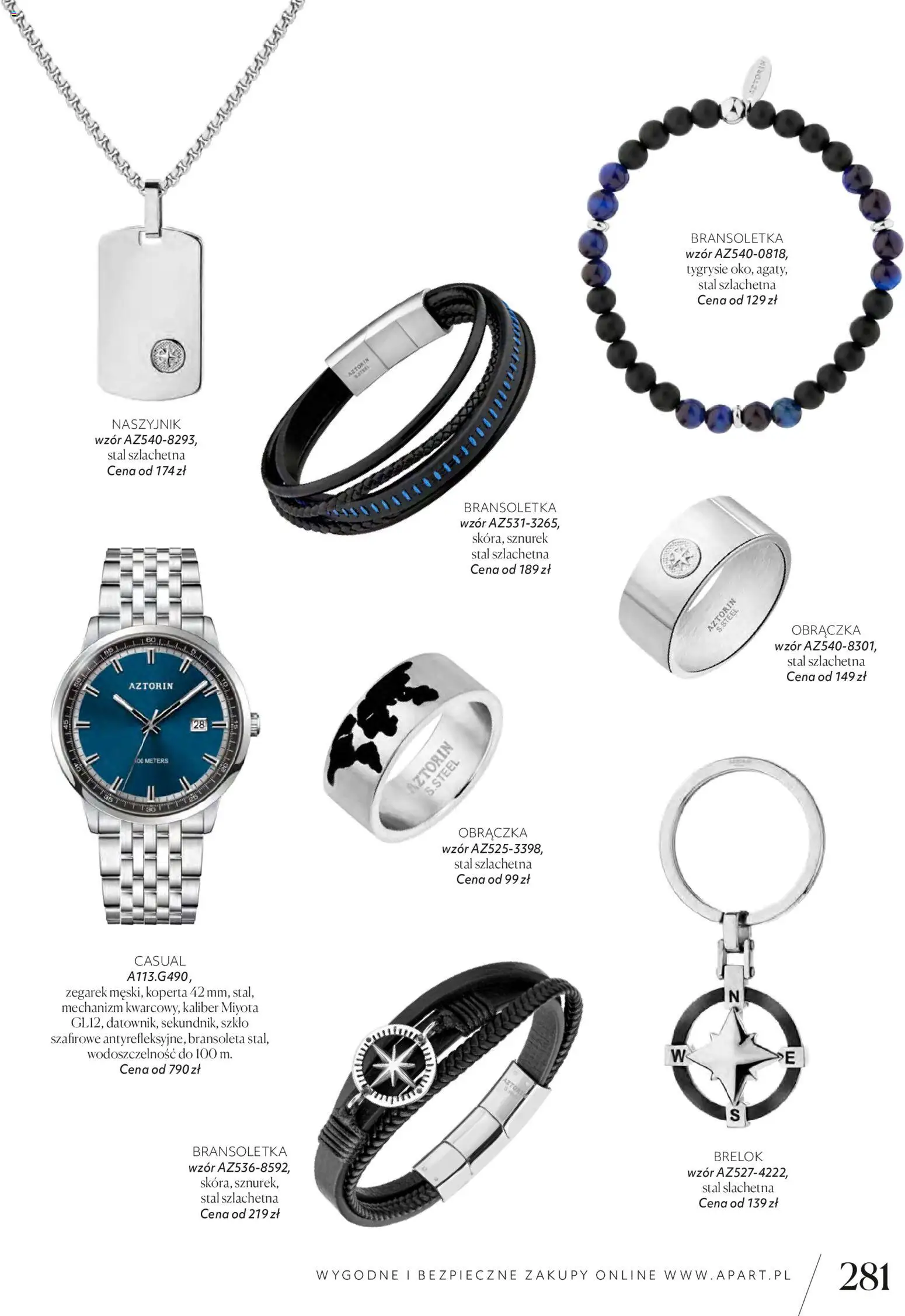 Apart promocje od 04.11.2025 | Strona: 283 | Produkty: Naszyjnik, Bransoletka, Zegarek