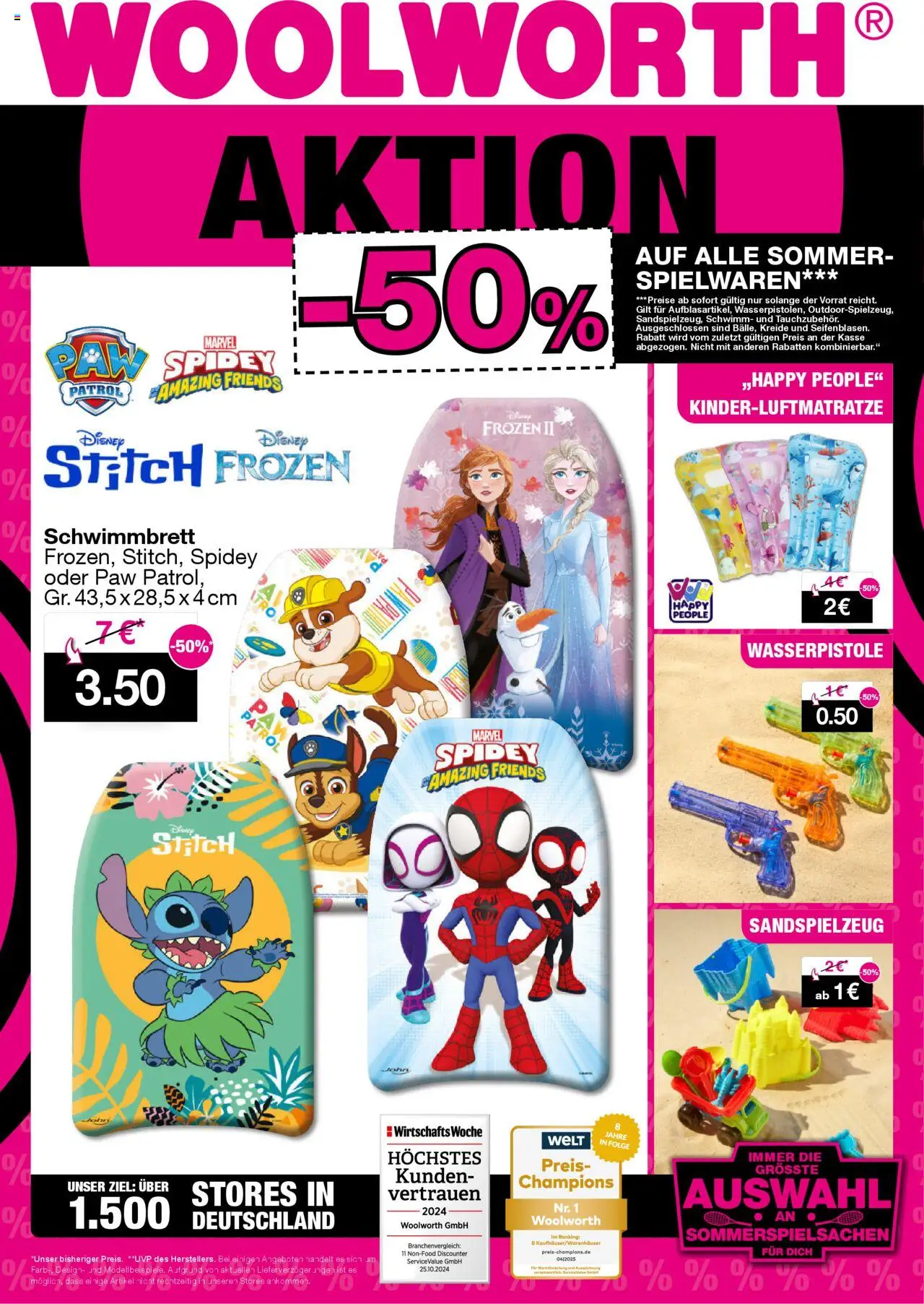 Woolworth Prospekt 	 - gültig ab dem 20.08.2025 | Seite: 1