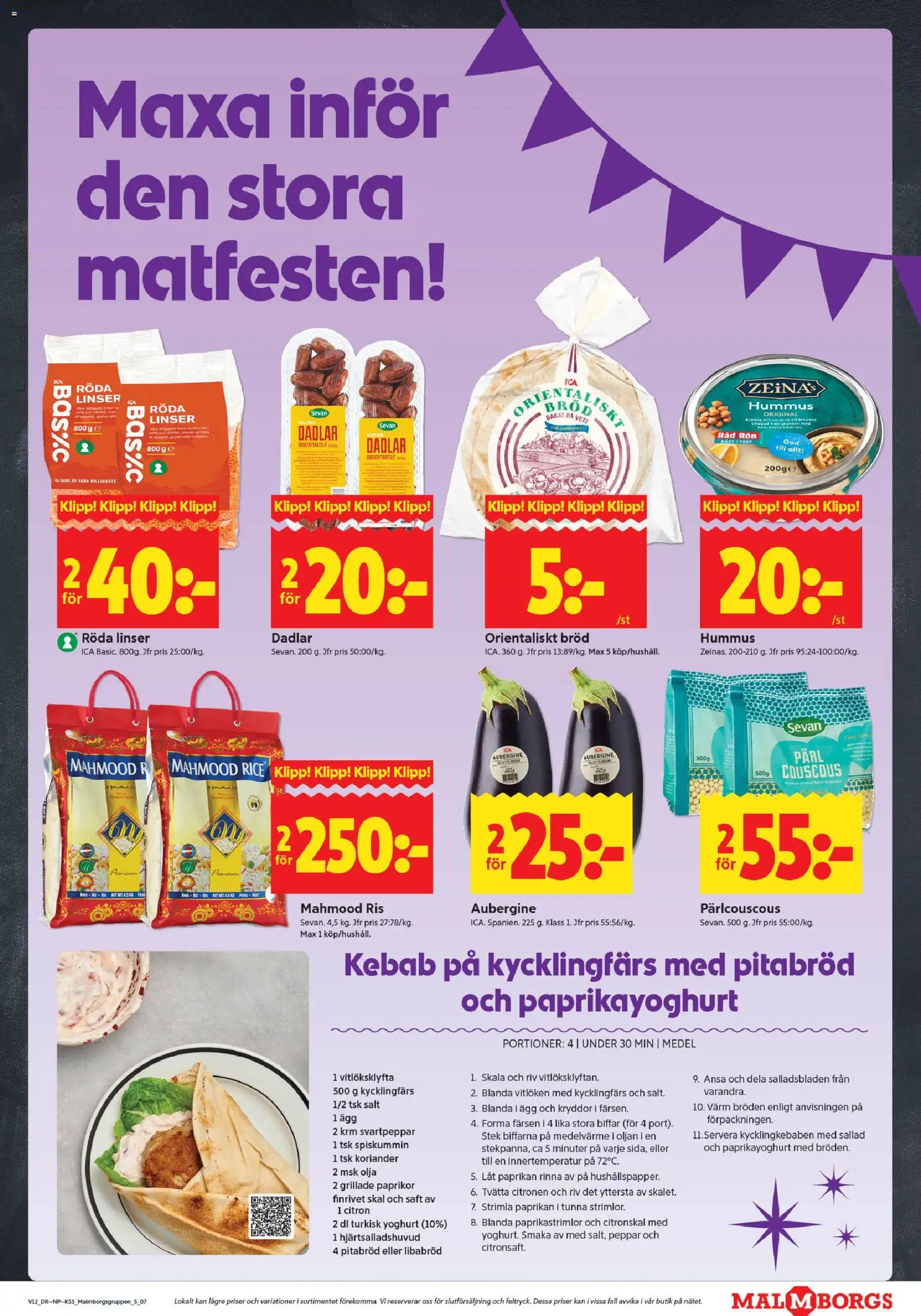 ICA Kvantum reklamblad aktuell från 16.03.2026 | Sida: 7