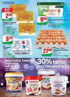 Pogląd oferty "Jaja świeże ściółkowe, rozmiar M, 30 szt. / 1 opak., 0,93 zł/szt." - ważna od 27.12.2025 | Strona: 41 | Produkty: Twaróg na sernik, Margaryna, Ser, Jaja