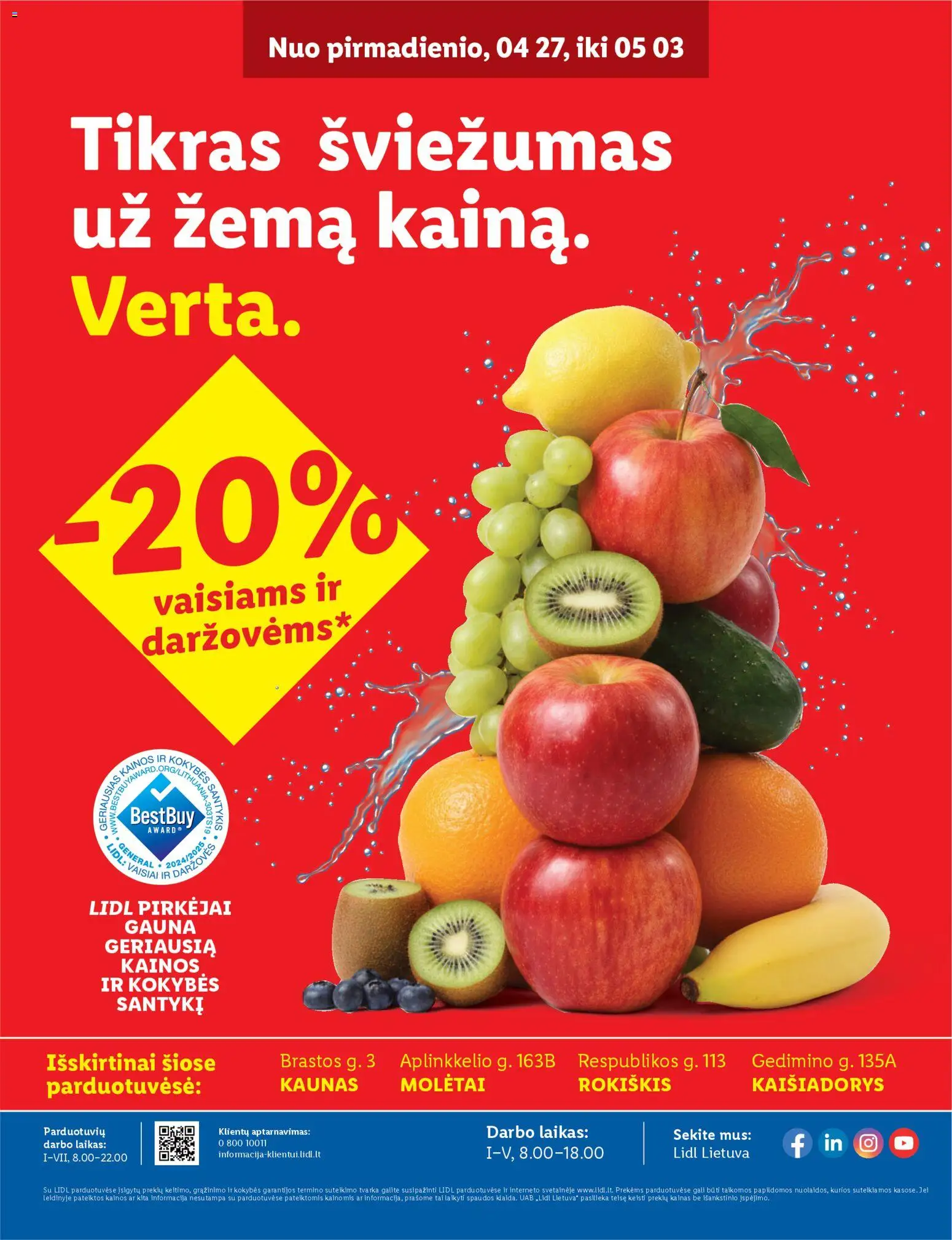 LIDL akcijos nuo 27.04.2026 | Puslapis: 2