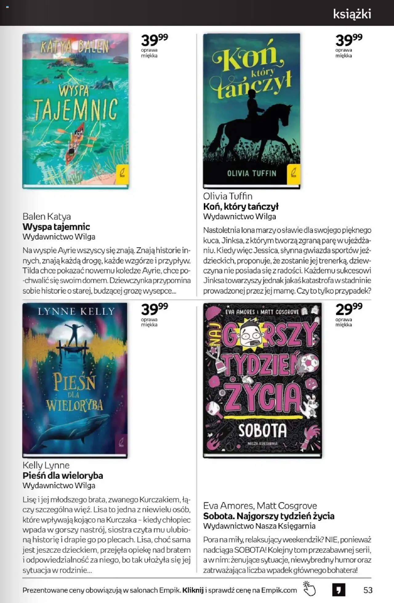 Empik promocje od 18.06.2025 | Strona: 53 | Produkty: Książki