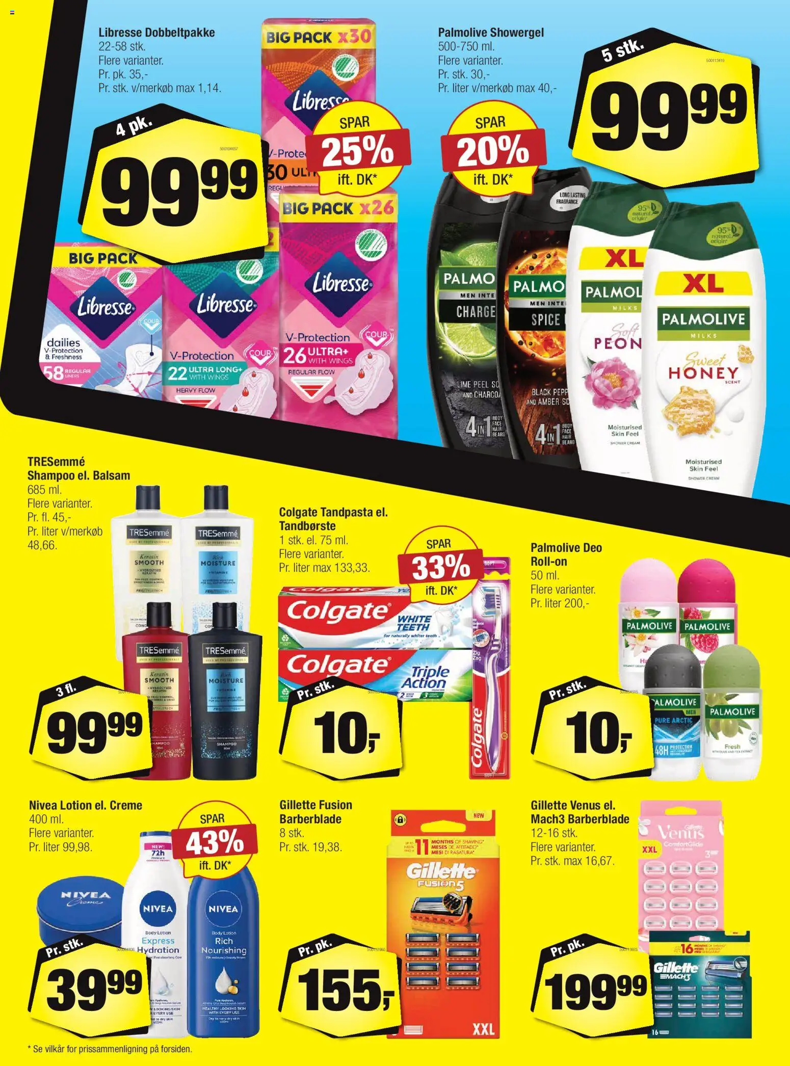 Calle tilbudsavis – gyldig fra 26.11.2025 | Side: 25 | Produkter: Shampoo, Balsam, Creme, Tandpasta