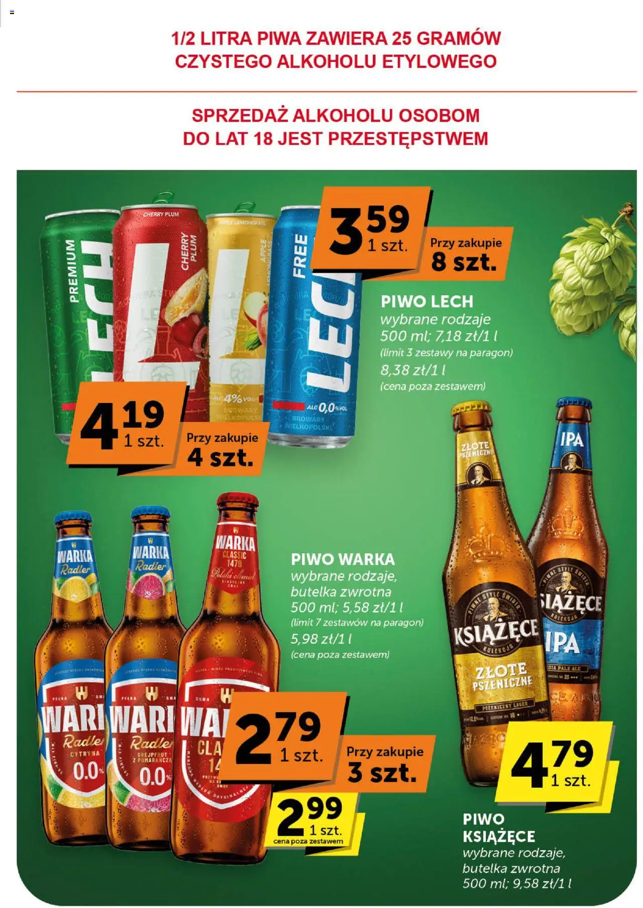 Euro Sklep Gazetka od 16.10.2025 | Strona: 41 | Produkty: Cytryna, Piwo Warka, Piwo, Grejpfrut