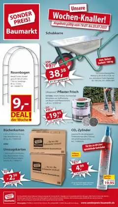 Sonderpreis Baumarkt Prospekt 	 gültig ab dem 19.07.2025