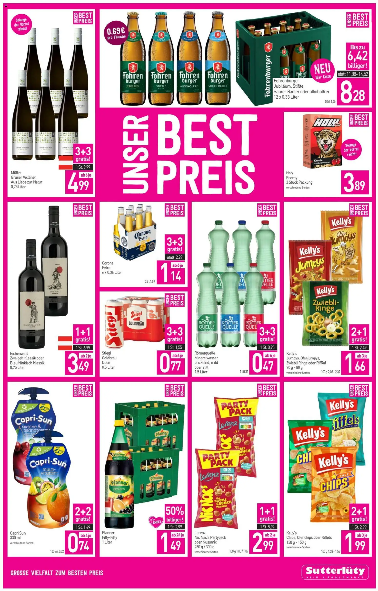 Sutterlüty Flugblatt gültig ab 22.01.2026 | Seite: 3 | Produkte: Chips, Salz
