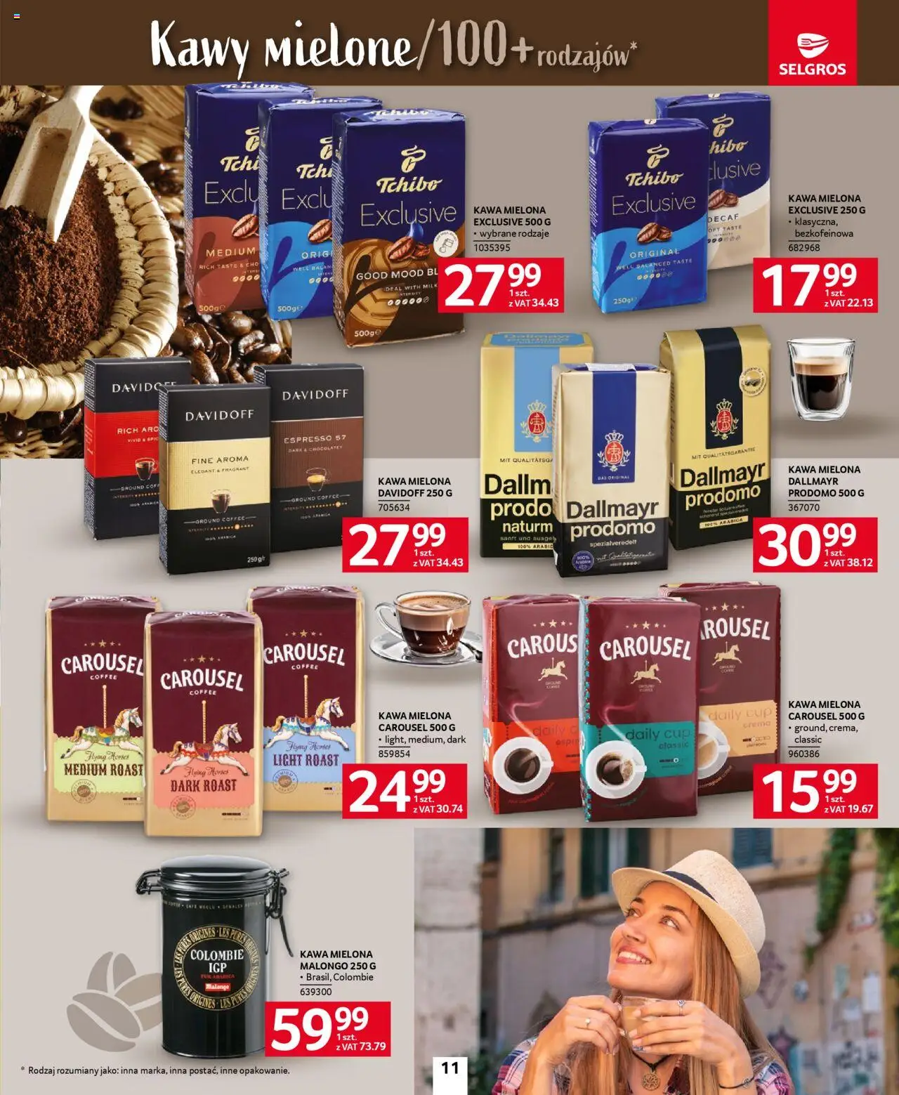 Selgros cash&carry Gazetka - Kawa i Herbata od 09.10.2025 | Strona: 11 | Produkty: Tchibo, Kawa