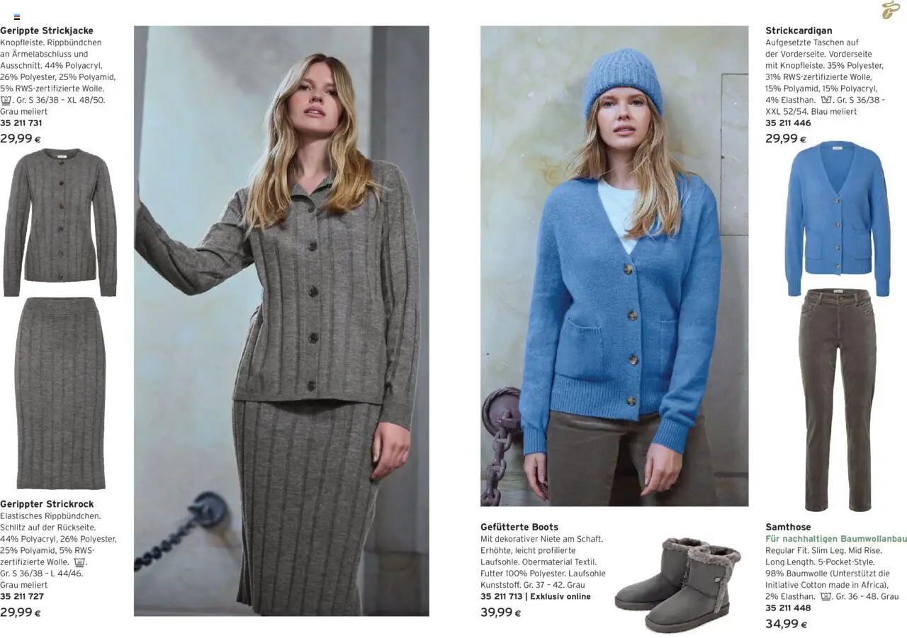 Tchibo Eduscho - Pullis & Westen gültig ab 13.10.2025 | Seite: 8 | Produkte: Strickjacke