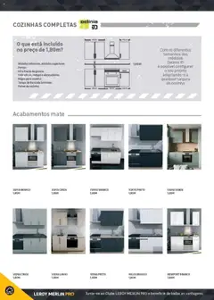 Pré-visualização Leroy Merlin Catálogo válido de 18.11.2024 | Página: 272 | Produtos: Rodapé, Bancada, Portas
