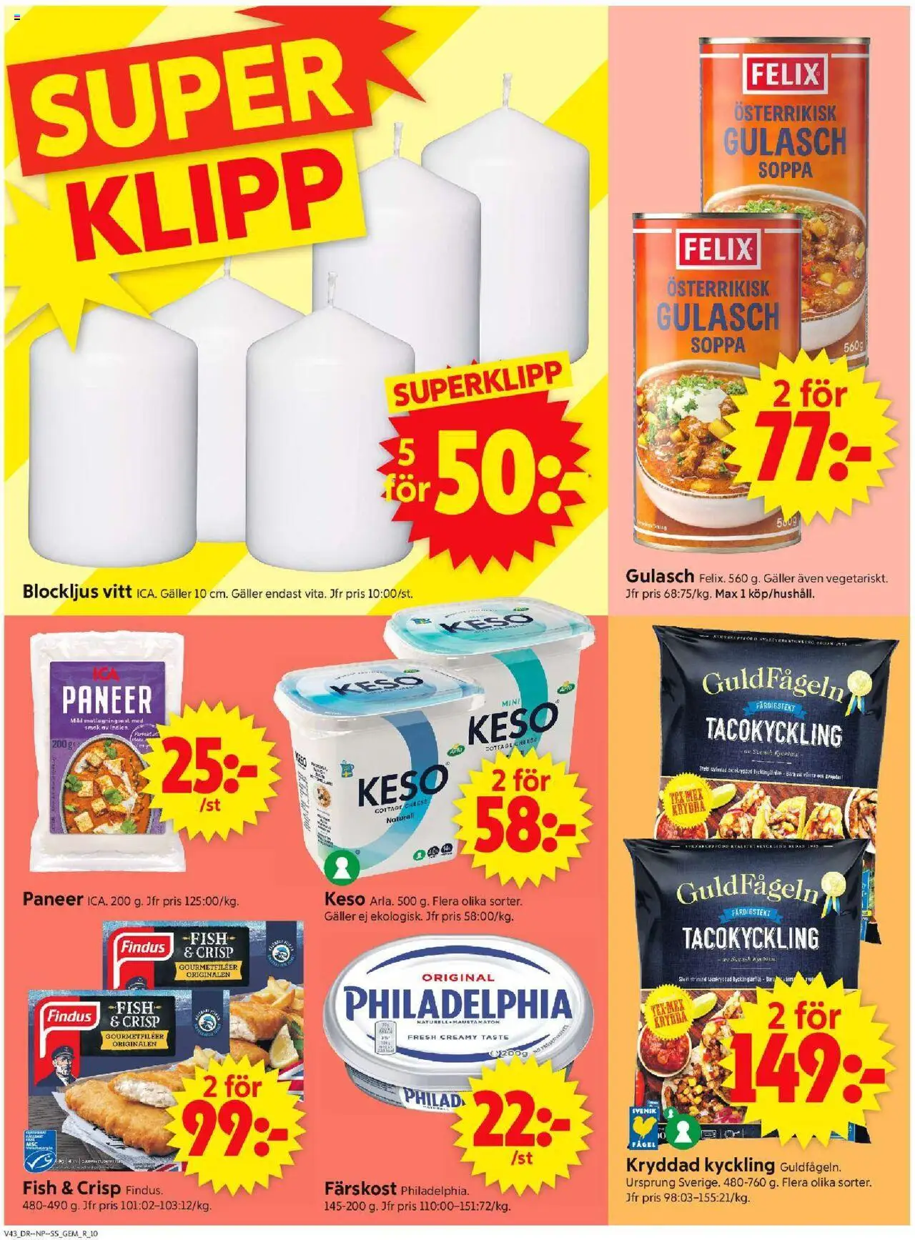 ICA Supermarket reklamblad aktuell från 20.10.2025 | Sida: 12
