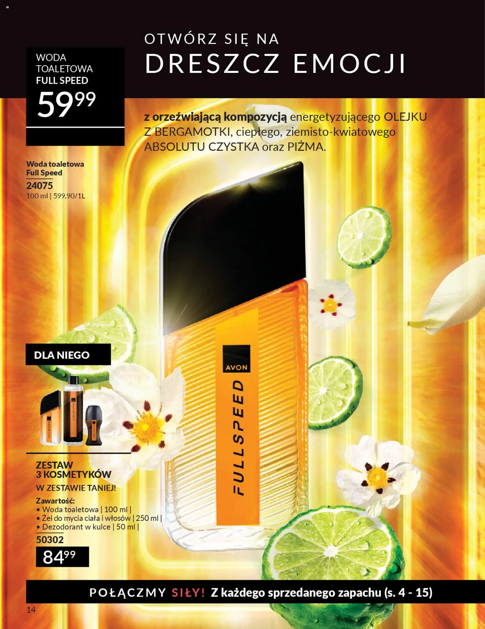 Avon Katalog 3 2026 od 01.03.2026 | Strona: 14 | Produkty: Woda toaletowa, Dezodorant, Woda