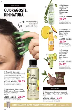 Ofertele Oriflame valabile de la 12.11.2025 | Pagină: 146 | Produse: Cremă de mâini, Săpun, Cacao, Mango