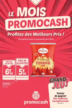Promocash - Prévisualisation de Promocash catalogue valide à partir de 31.03.2026