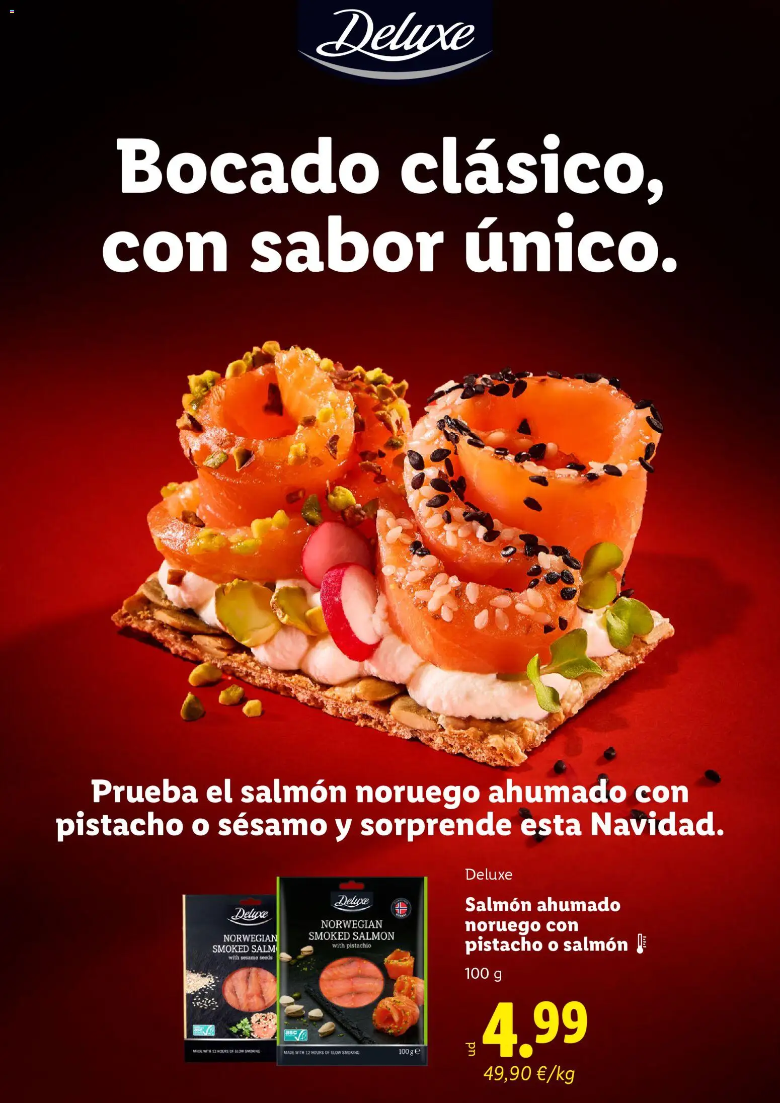 Lidl - Navidad Canarias │ válido desde el 20.11.2025 | Página: 7 | Productos: Salmón ahumado
