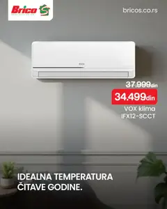 Brico S katalog - pregled Brico S kataloga - važi od 16.10.2025 | Strana: 2 | Proizvode: Klima