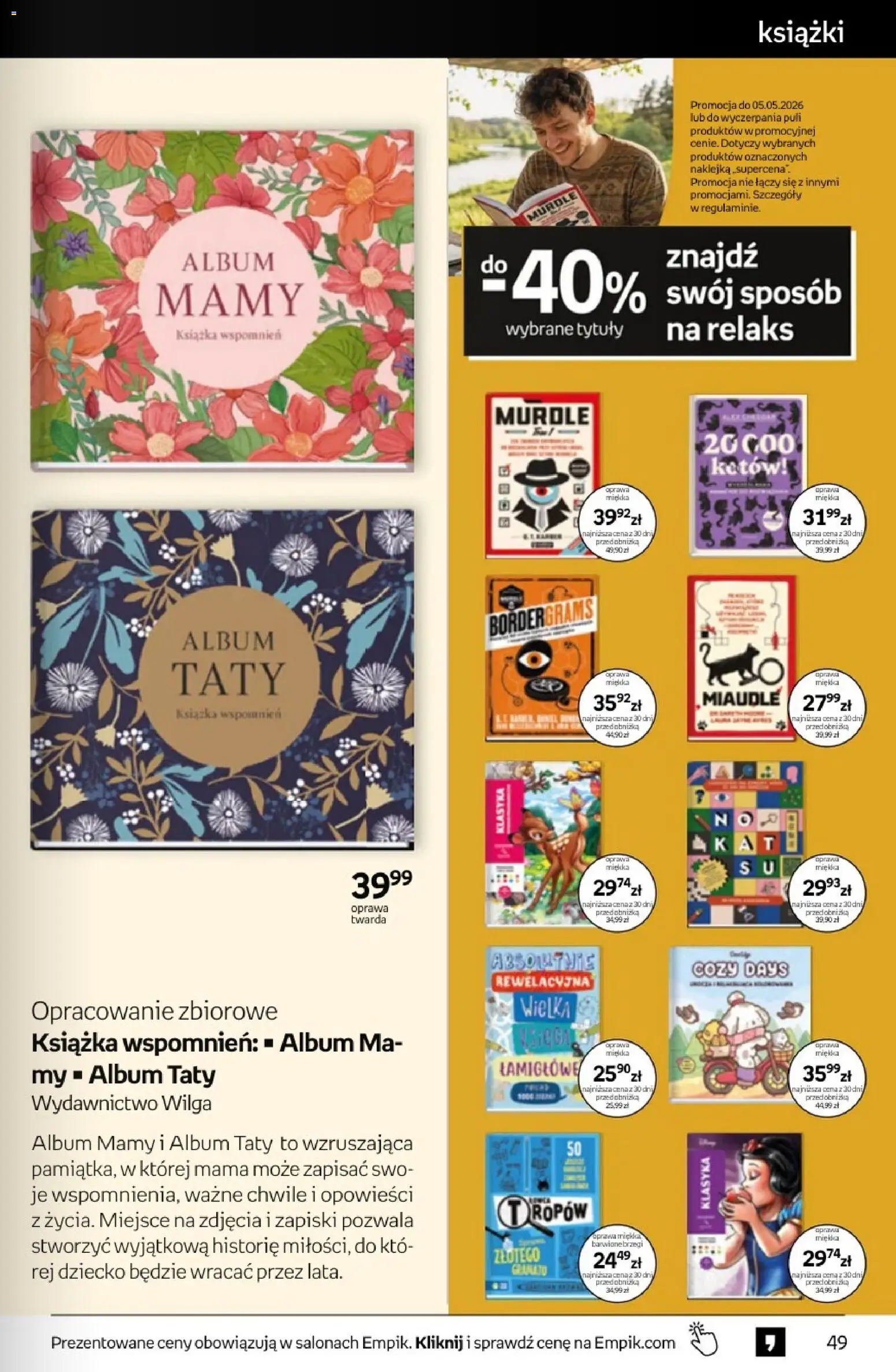Empik promocje od 22.04.2026 | Strona: 49 | Produkty: Książki