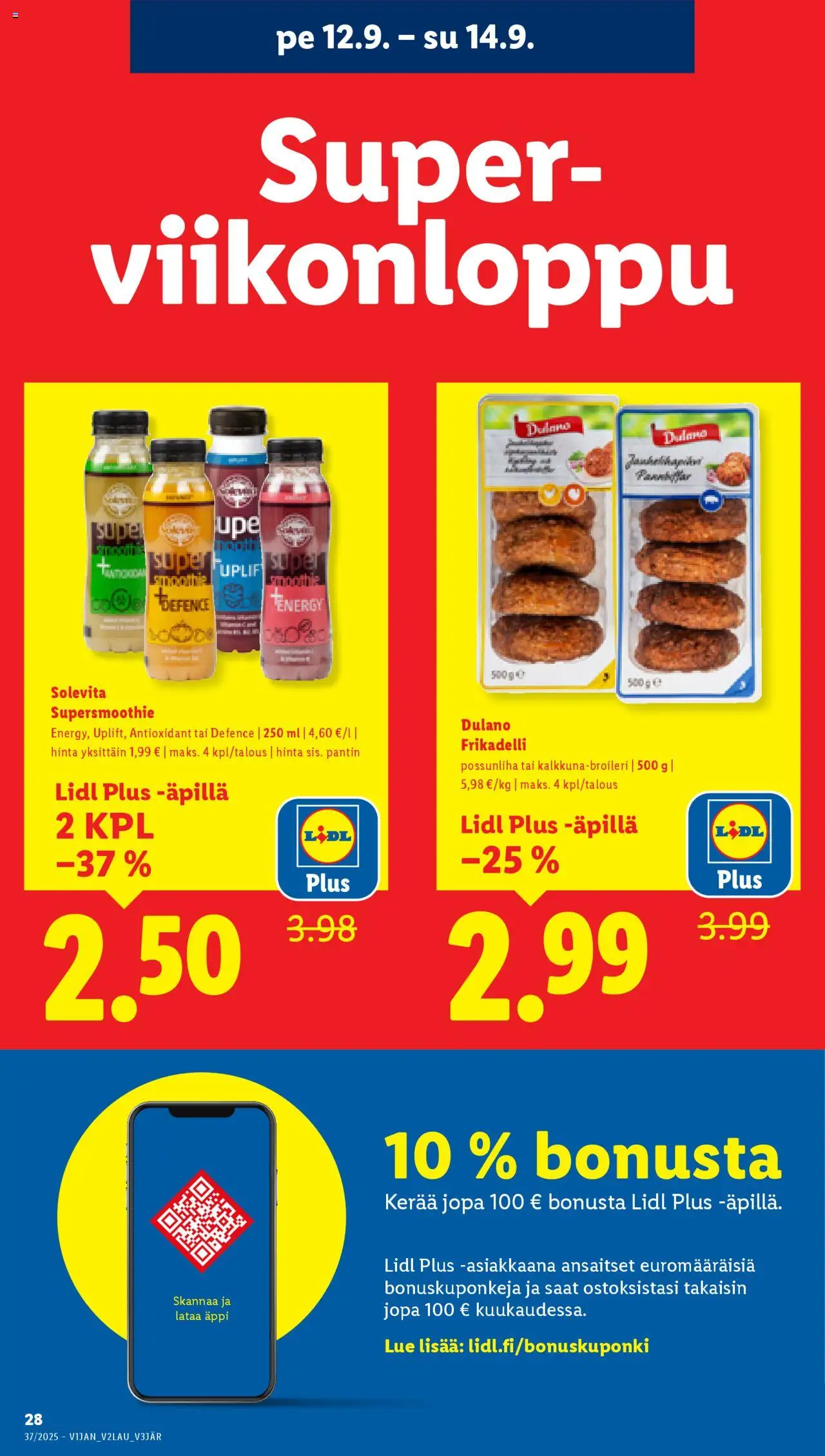Lidl tarjoukset - Rovaniemi – voimassa 11.09.2025 alkaen | Sivu: 32