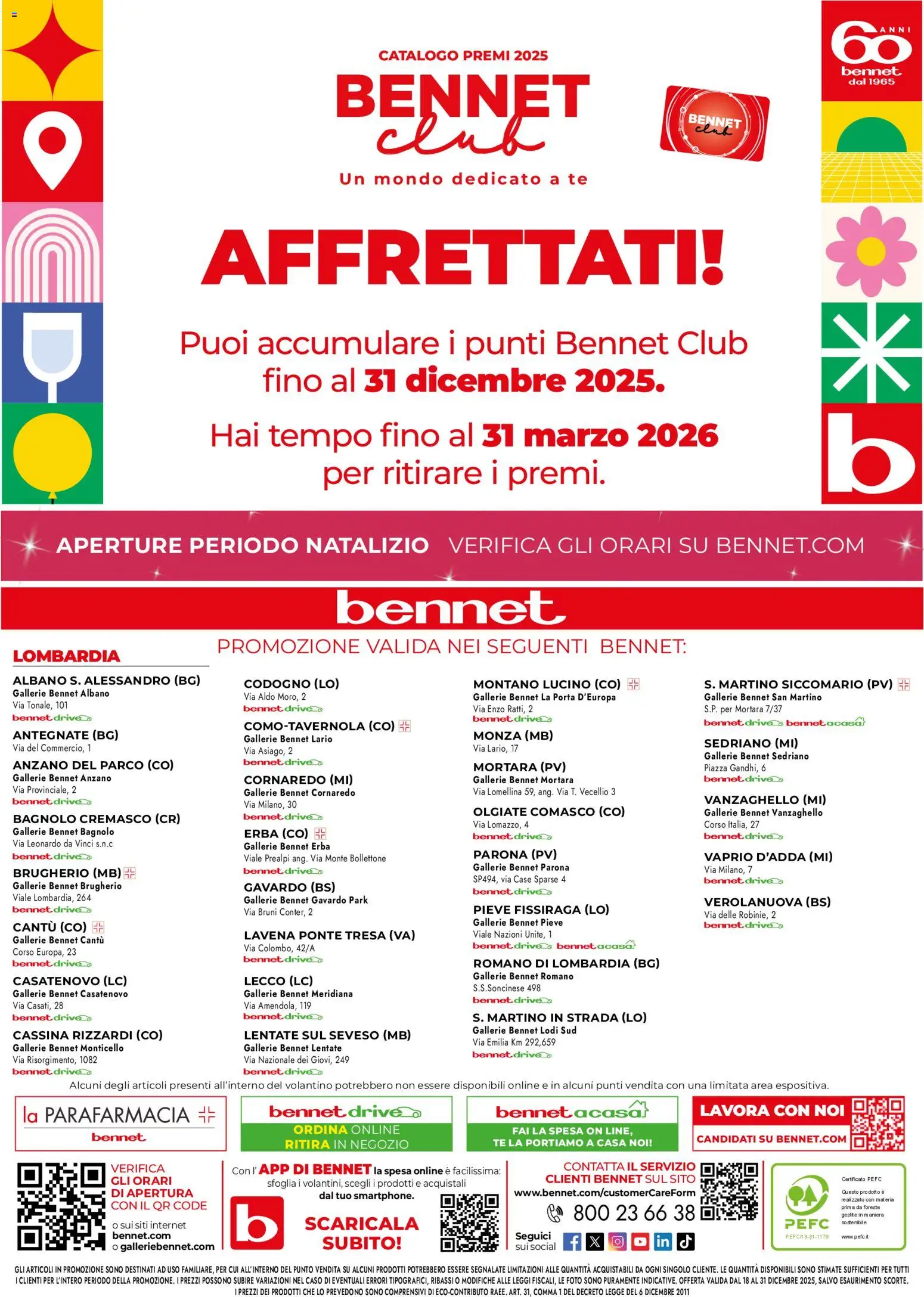 Volantino bennet del 18.12.2025 | Pagina: 31 | Prodotti: Tè