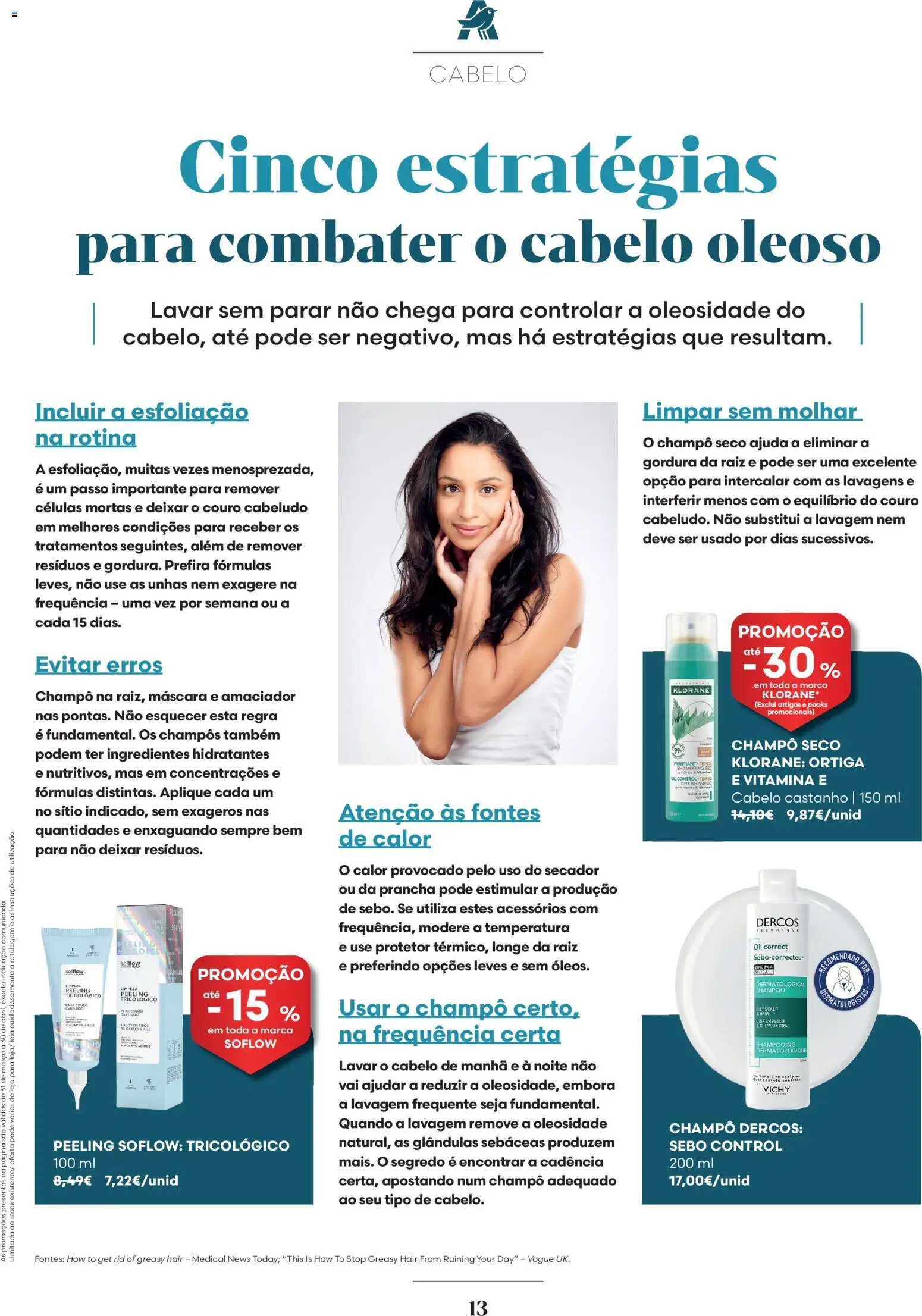 Auchan - Capilares Especial Bebé │ válido de 01.04.2026 | Página: 13 | Produtos: Secador, Shampoo, Prancha