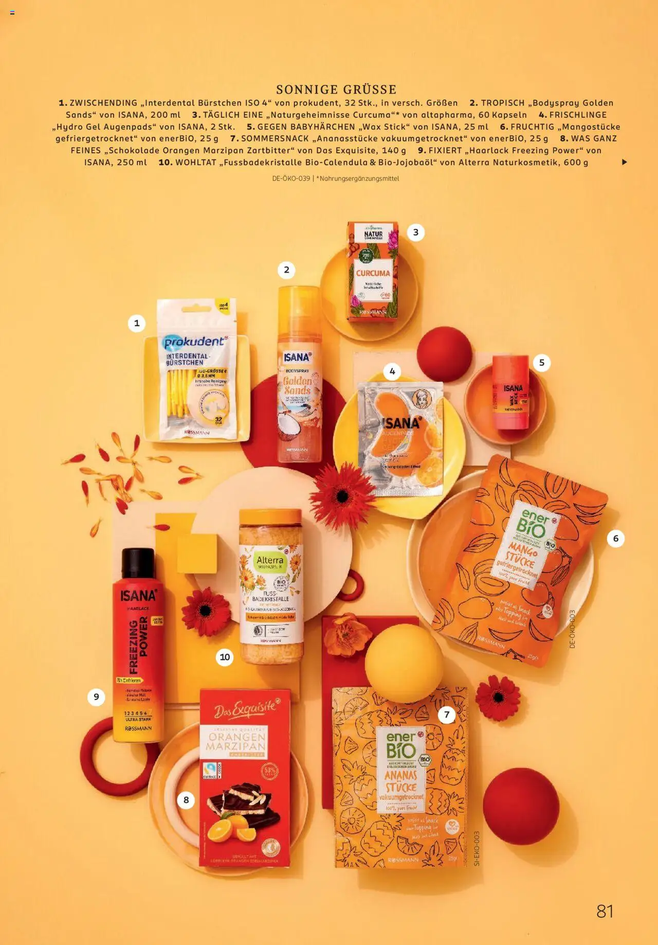 Rossmann Centaur - gültig ab dem 01.08.2025 | Seite: 81 | Produkte: Orangen, Ananas, Mango, Jeans
