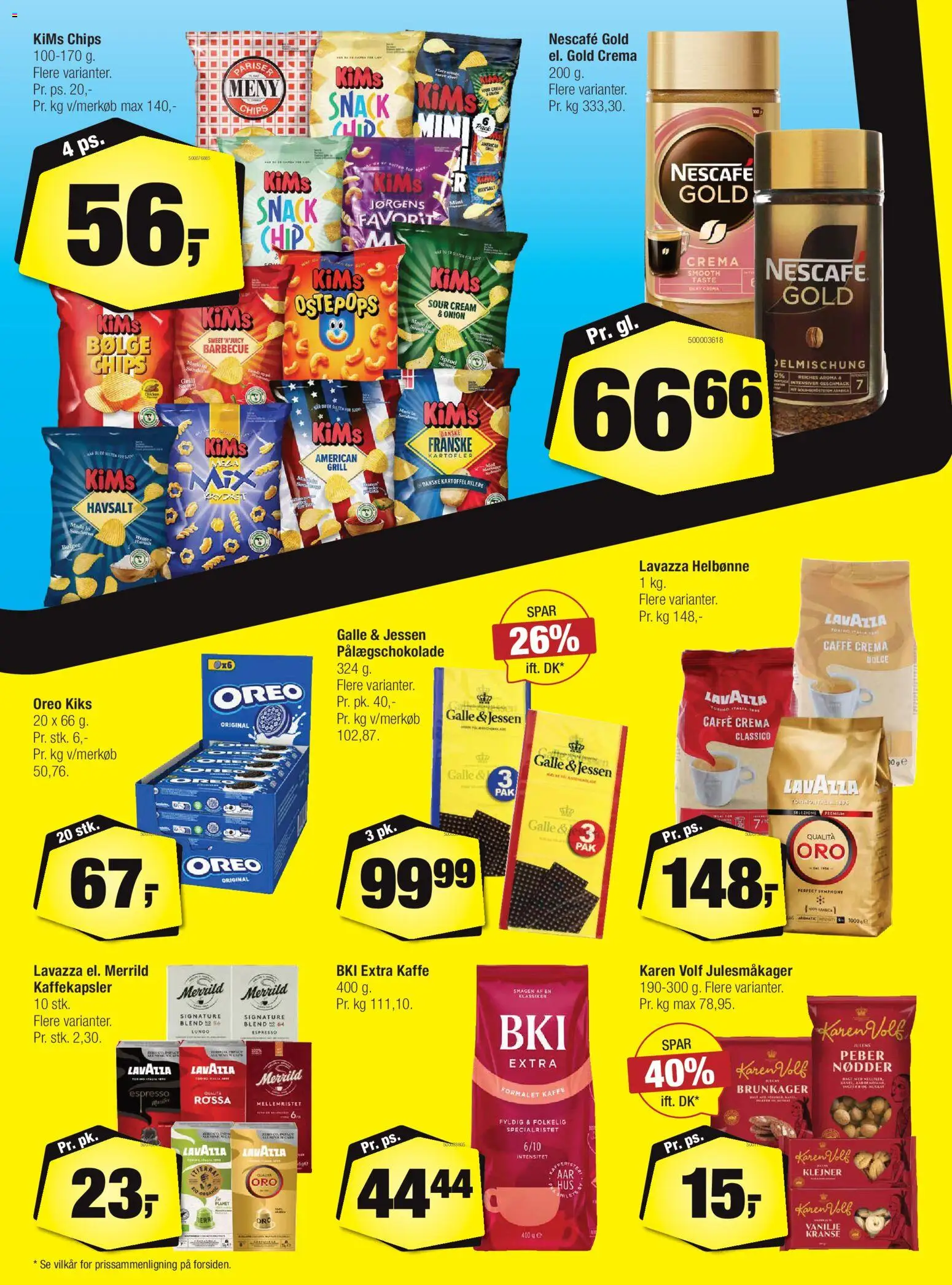 Calle tilbudsavis – gyldig fra 05.11.2025 | Side: 10 | Produkter: Brunkager, Kaffe, Nødder, Pålægschokolade