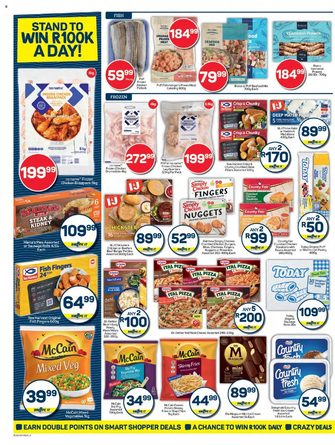 Pick n Pay Western Cape - Specials │ valid from 25.08.2025 | Page: 4 | Products: Beef, Seafood, Sausage, Bacon