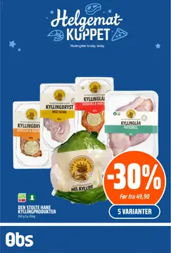 Forhåndsvisning av Coop Obs - Helgemat Kuppet gyldig fra 06.11.2025