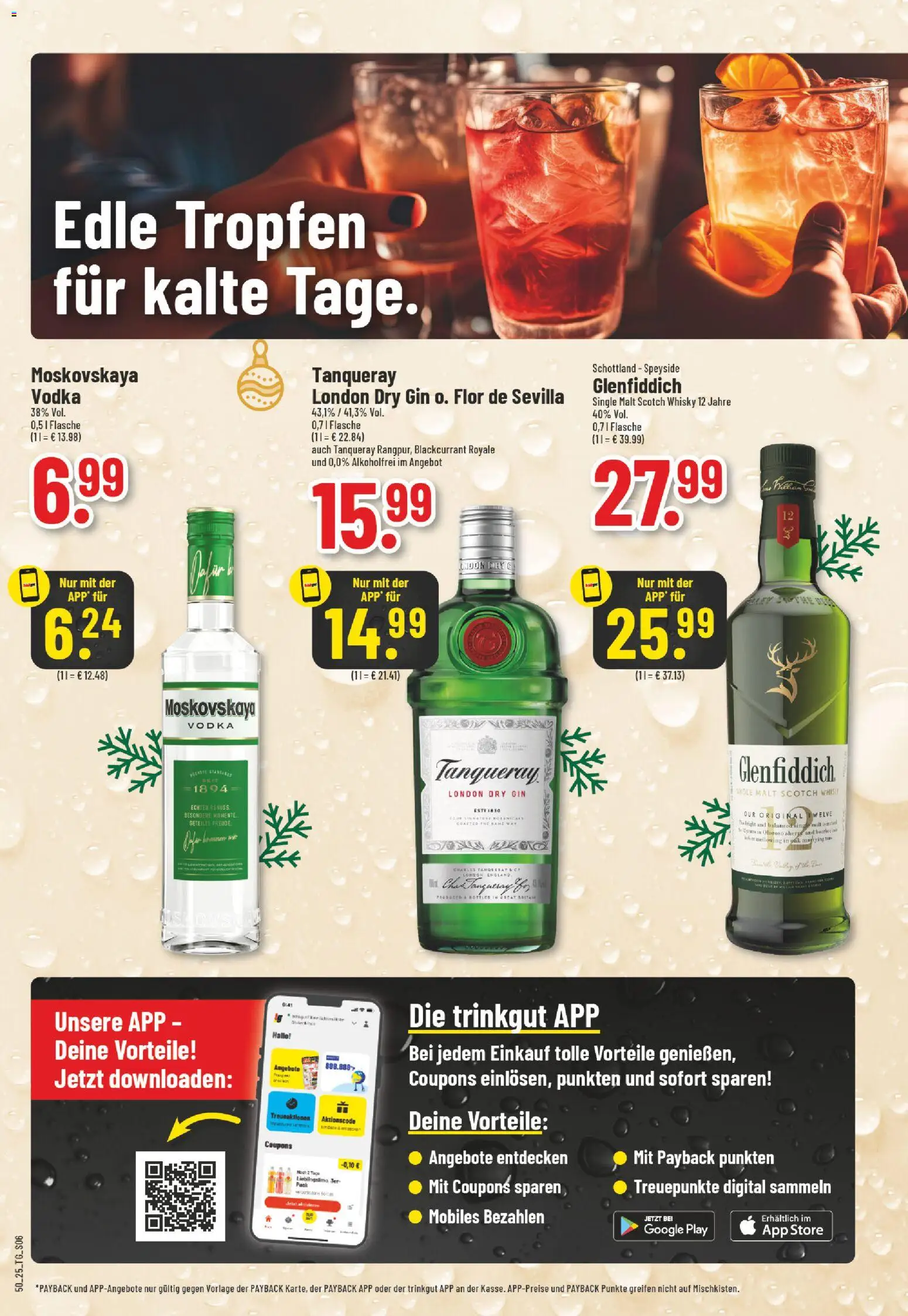 Trinkgut Prospekt – gültig ab 08.12.2025 | Seite: 16 | Produkte: Whisky, Vodka, Gin