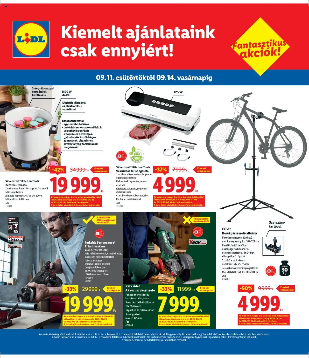 Lidl akciós ujság - amely érvényes a következő dátumtól: 11.09.2025 | Oldal: 4 | Termékek: Parkside, Csatlakozó, Akkumulátor, Kefe