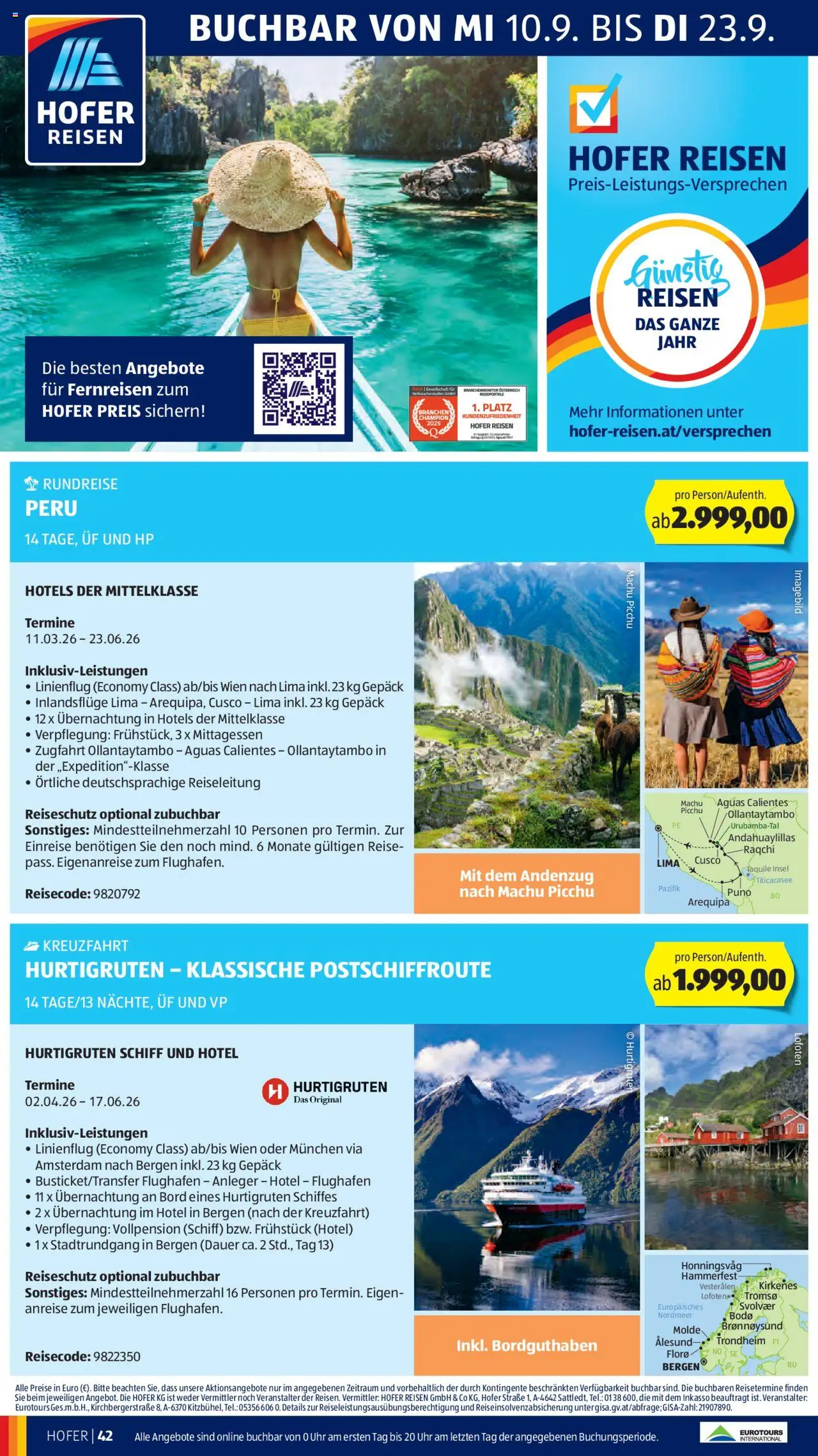 Hofer Flugblatt gültig ab 12.09.2025 | Seite: 46 | Produkte: Uhr