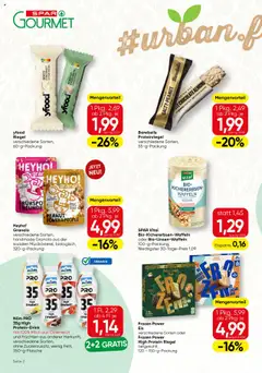 SPAR Gourmet Flugblatt gültig ab 11.09.2025 | Seite: 2 | Produkte: Rum, Milch, Butter