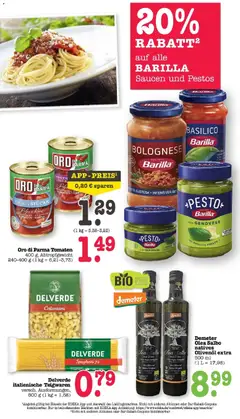 BARILLA Saucen und Pestos, Saucen und Pestos ab 20.04.2026 gültig | Seite: 38 | Produkte: Barilla, Olivenol, Tomaten, Pasta