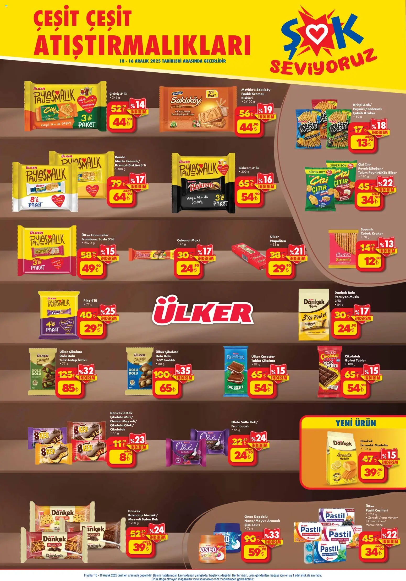 Şok Market Katalog - 10.12.2025 tarihinden itibaren geçerlidir | Sayfa: 3 | Ürünler: Atıştırmalık, Ihlamur, Biber, Tablet