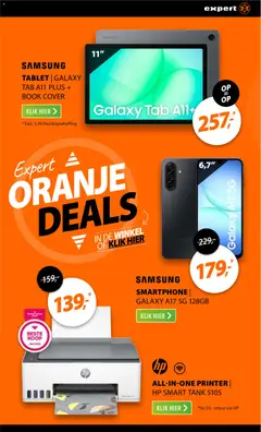 Expert folder - Voorbeeld van een folder van Expert, geldig van 16.03.2026 | Pagina: 8 | Producten: Smartphone, Tablet, Printer