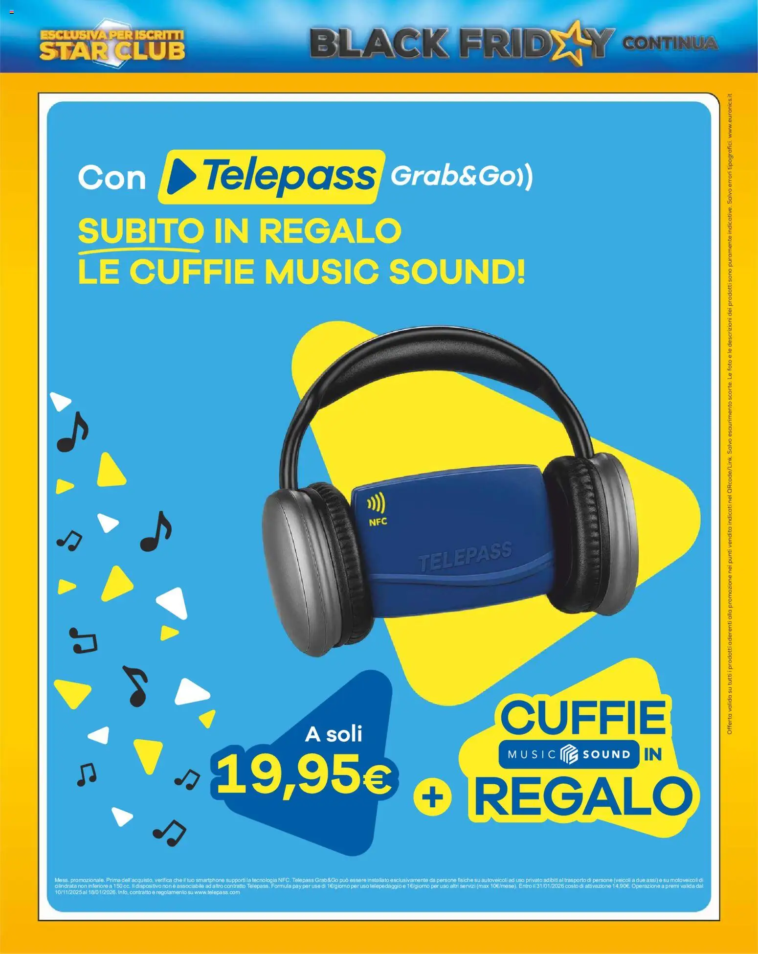 Volantino Euronics del 13.11.2025 | Pagina: 40 | Prodotti: Smartphone, Cuffie